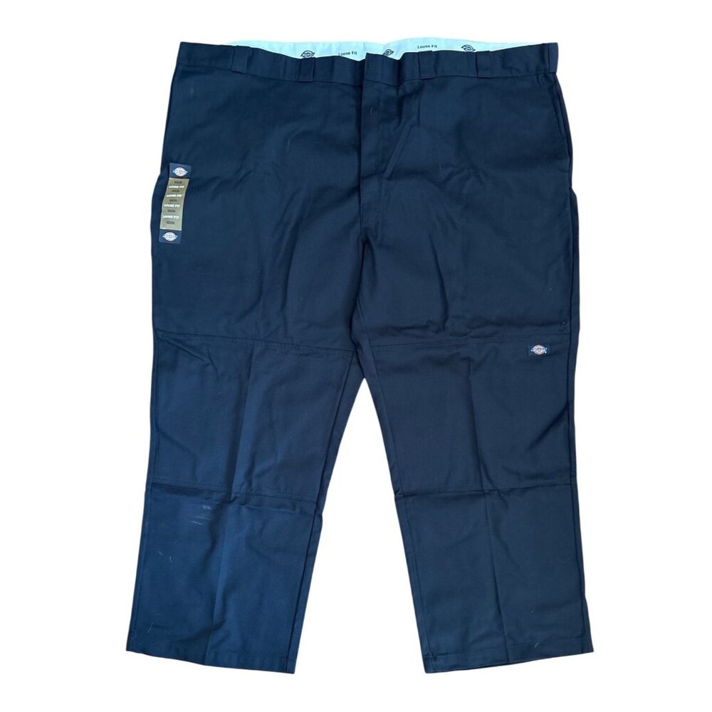 Dickies Work Pants Mens 56x 30 Loose Fit Black Durable New
